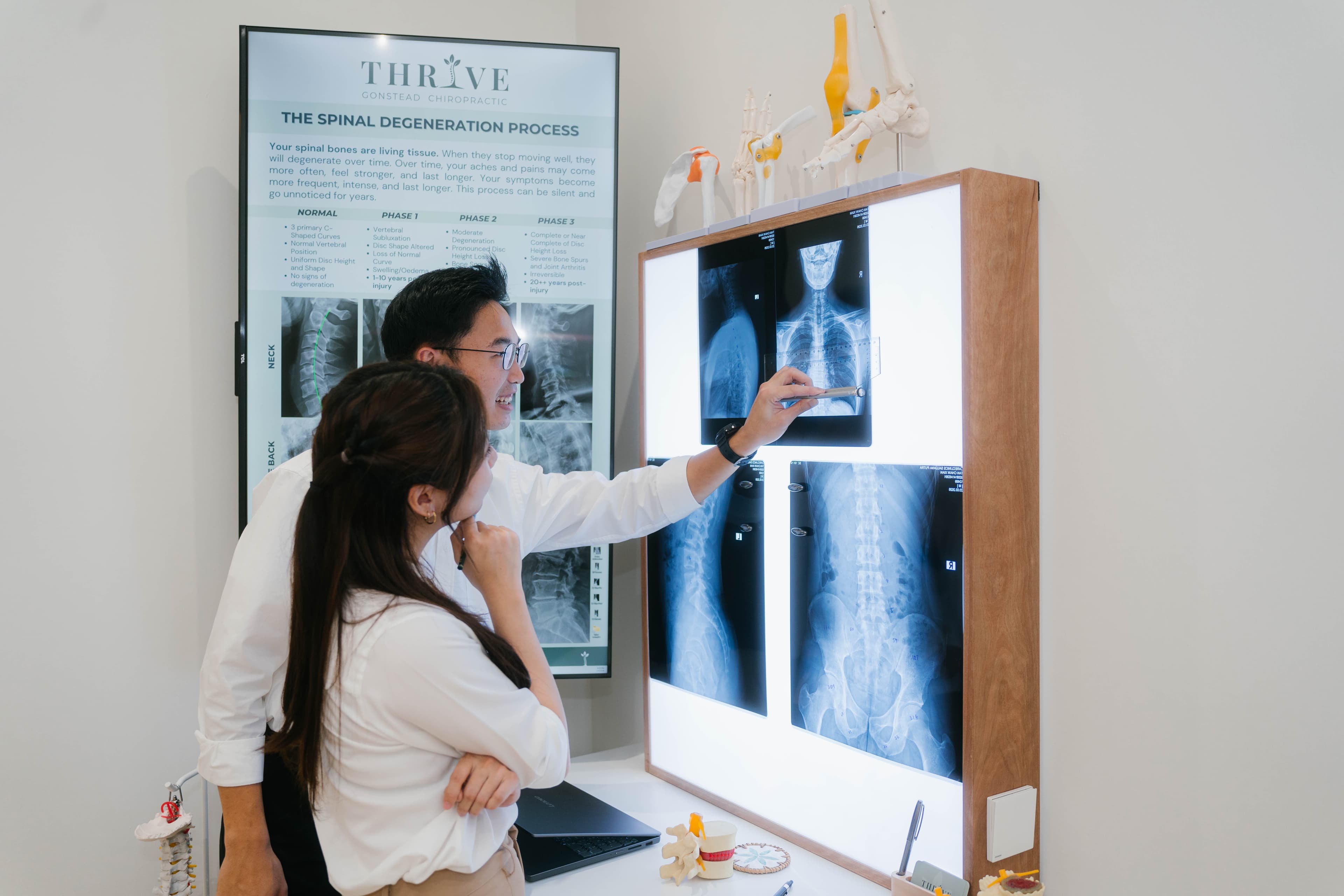Seeing the full picture — X-ray analysis at Thrive Gonstead Chiropractic